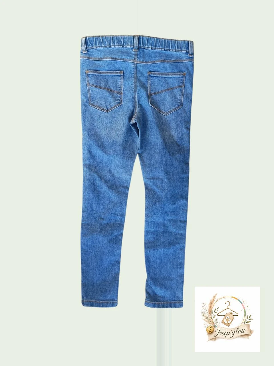 Jeans ajustados tipo leggings para niña Kiabi – 8 años – A1762 – photo 2